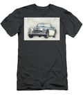Austin Healey 3000 1 British Sports Car 1959 Automotive Art Car Posters Studio Grafiikka T-Shirt