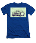 Austin Healey 3000 3 British Sports Car 1959 Automotive Art Car Posters Studio Grafiikka T-Shirt