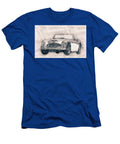 Austin Healey 3000 British Sports Car 1959 Automotive Art Car Posters Studio Grafiikka T-Shirt