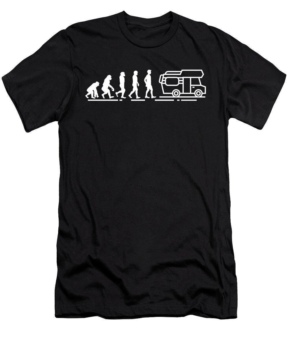 Auto Mechanic Minivan Recreational Vehicle Rv Truck Van Evolution Vehicle Gift Thomas Larch T-Shirt