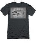 Auto Pencil Monochrome Sketch Honda Vehicle Car Geometric Odyssey Minimal Clint Mclaughlin T-Shirt