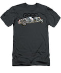 Auto Union Typ C V16 Engine 1936 Cutaway Automotive Art Vladyslav Shapovalenko T-Shirt