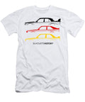 Autobahn Trinity 80s Tricolor Silhouettehistory Gabor Vida T-Shirt