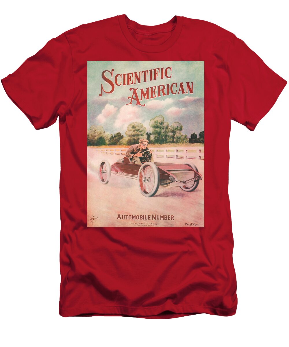 Automobile Number Scientific American 1904 War Is Hell Store T-Shirt