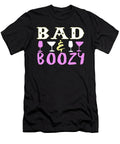 Bad and Boozy Funny Wine Lover Jacob Zelazny T-Shirt