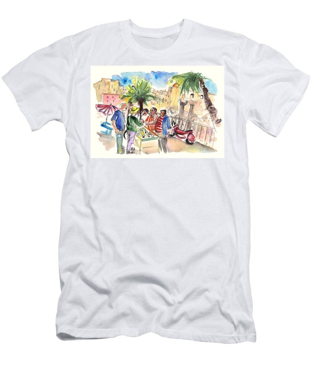 Bargaining Tourists in Siracusa Miki De Goodaboom T-Shirt