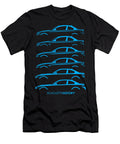 Bavarian Compact Coupe Light Blue Silhouettehistory Gabor Vida T-Shirt