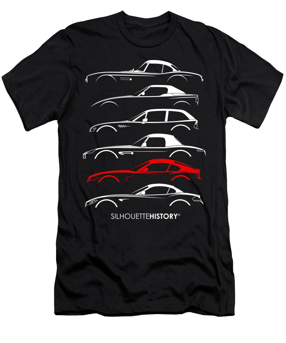 Bavarian Hardtop Z 6gen Custom Silhouettehistory Gabor Vida T-Shirt