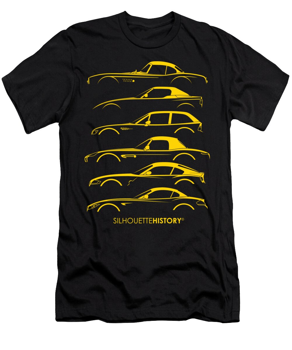 Bavarian Hardtop Z 6gen Silhouettehistory Gabor Vida T-Shirt