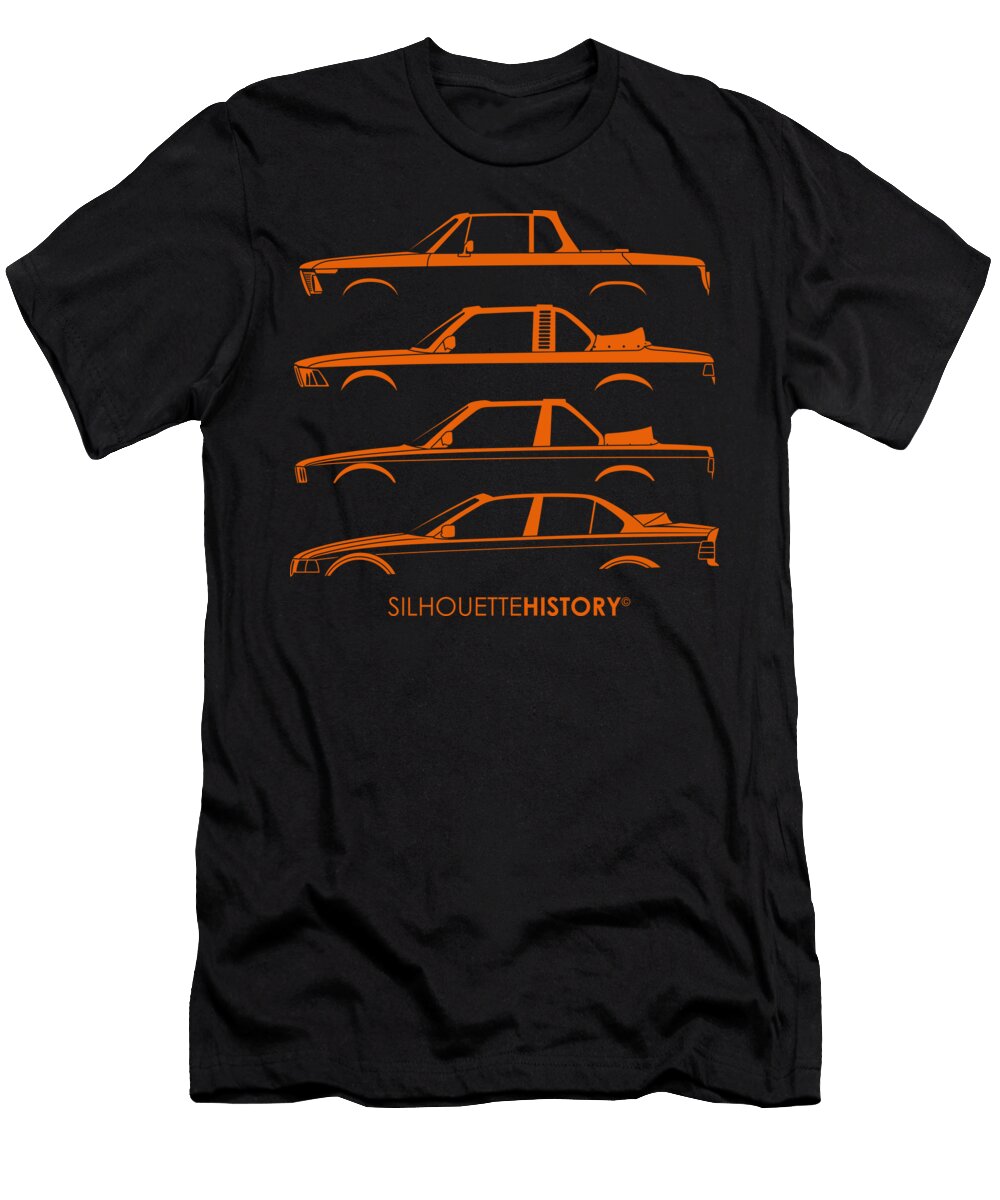 Bavarian Three Top Cabrio Silhouettehistory Gabor Vida T-Shirt