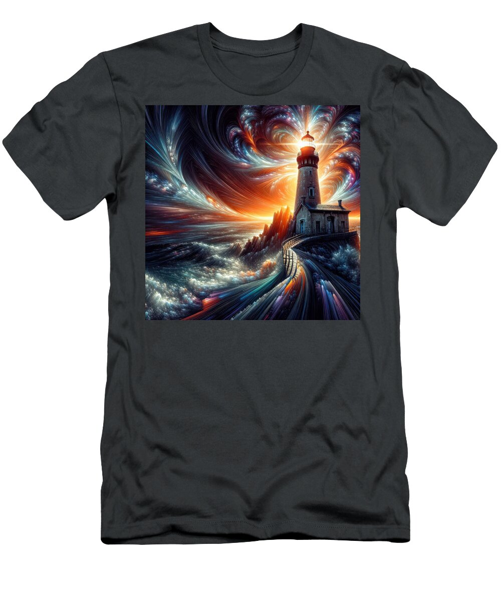 Beacon of the Cosmos Bill and Linda Tiepelman T-Shirt
