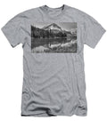 Beauty Creek Blue Reflections Black and White Adam Jewell T-Shirt
