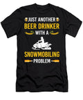 Beer Drinker Snowmobiling Snowmobile Petrona Romero T-Shirt