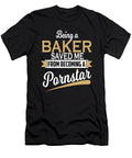 Being a Baker Saved Me Coworker Gift Dusan Vrdelja T-Shirt