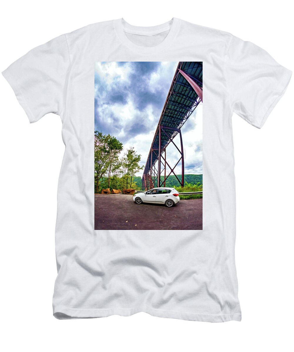 Beneath the New River Bridge 3 Steve Harrington T-Shirt