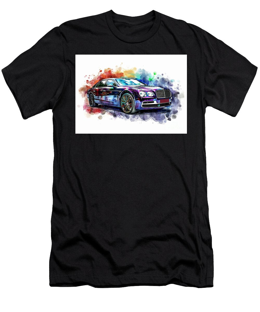 Bentley Flying Spur V8 Automotive Artistic Clark Leffler T-Shirt