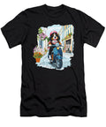 Bernese Mountain Dog Riding Scooter European Sophie Eleanor T-Shirt