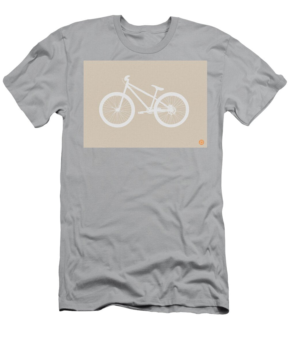 Bicycle Brown Poster Naxart T-Shirt