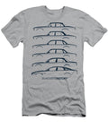 Big Cat Luxury Dark Blue Silhouettehistory Gabor Vida T-Shirt