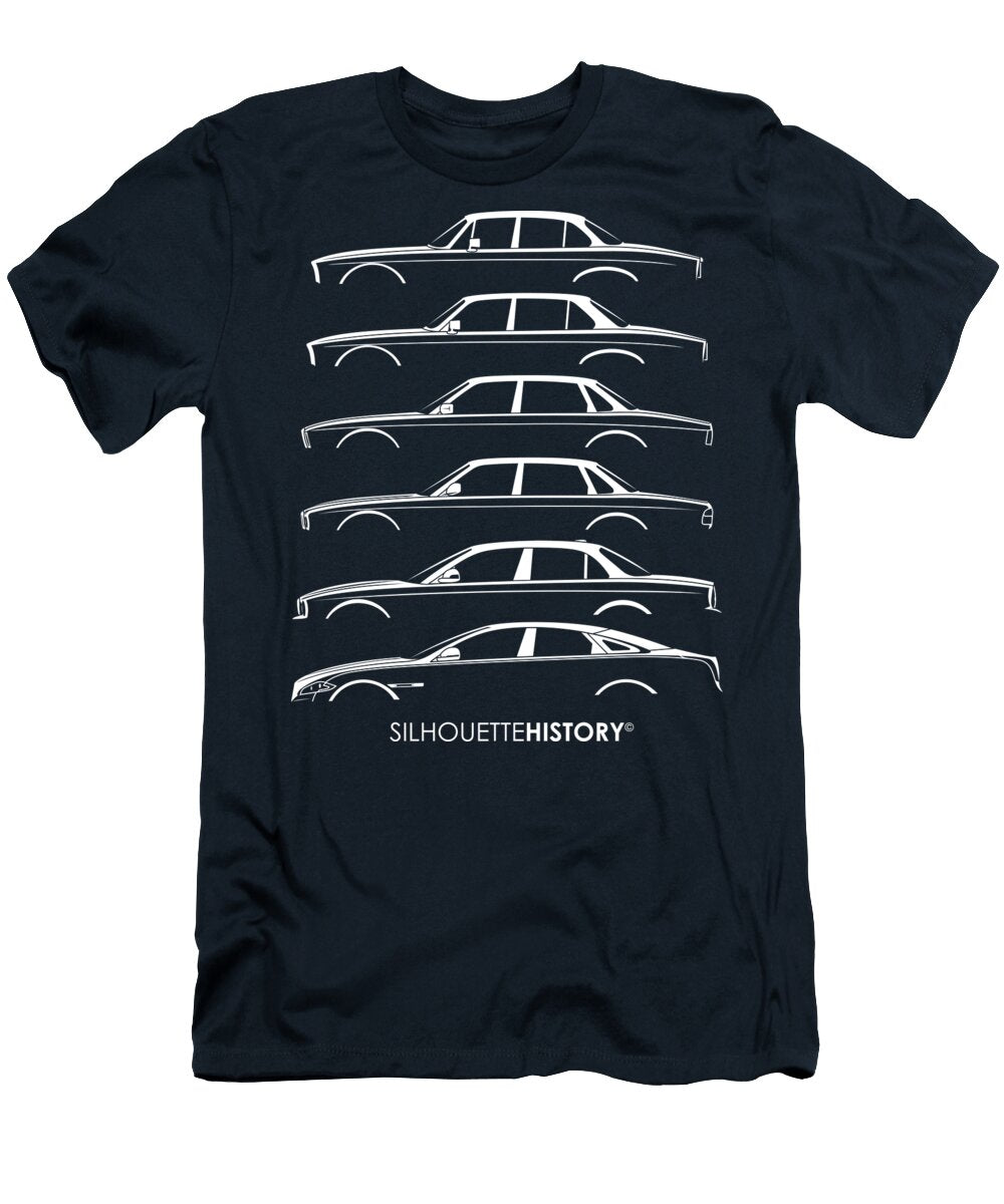Big Cat Luxury White Silhouettehistory Gabor Vida T-Shirt