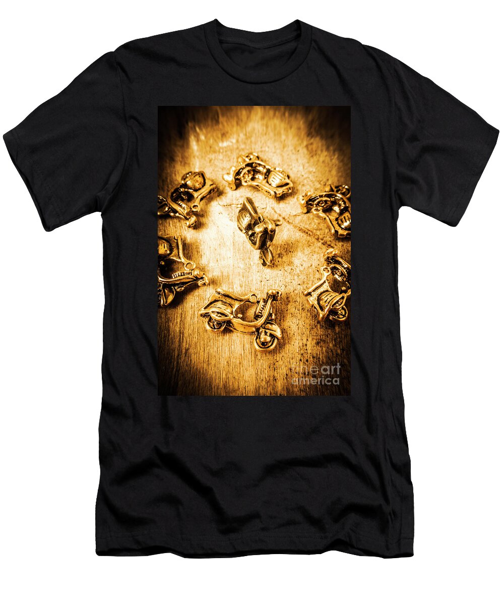 Bikes From Antique Italy Jorgo Photography Wall Art Gallery T-Shirt