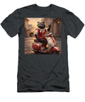 Binturong Bearcat Riding a Scooter James Spears T-Shirt