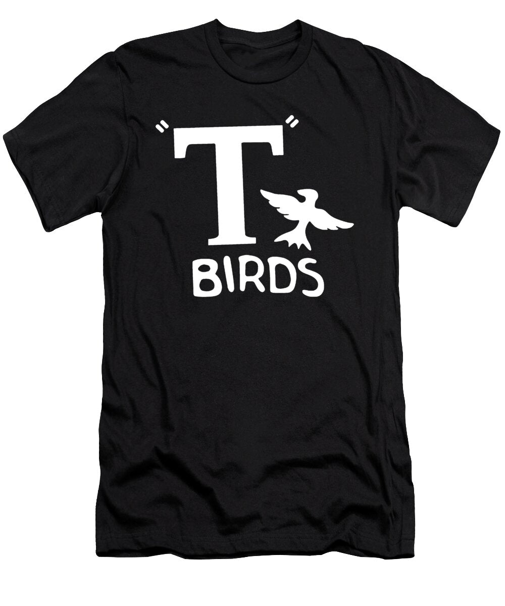 Birds Mens Funny Grease Stag Do Retro Fancy Dress Outfit Hot Rod Spencer Putilin T-Shirt