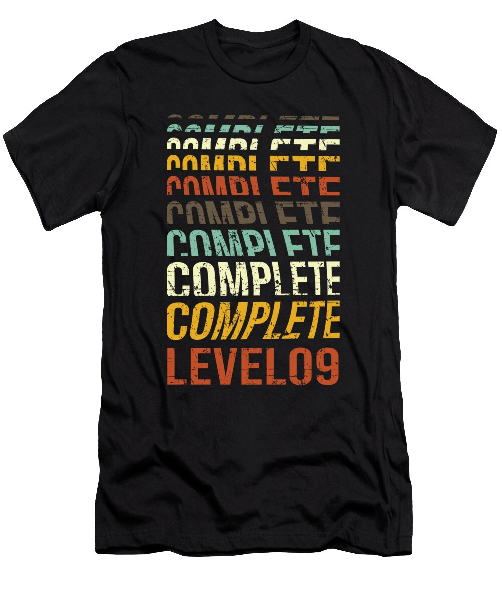Birthday 9 Nine Years Birthday Level Toms Store T-Shirt