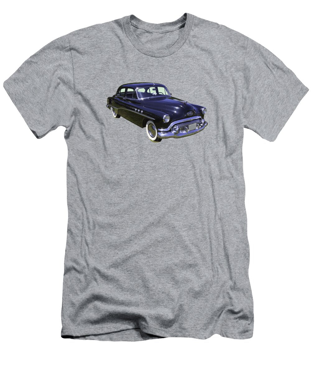 Black 1951 Buick Eight Antique Car Keith Webber Jr T-Shirt