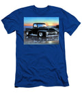 Black 1955 Ford F100 Pickup Truck Parry Johnson T-Shirt