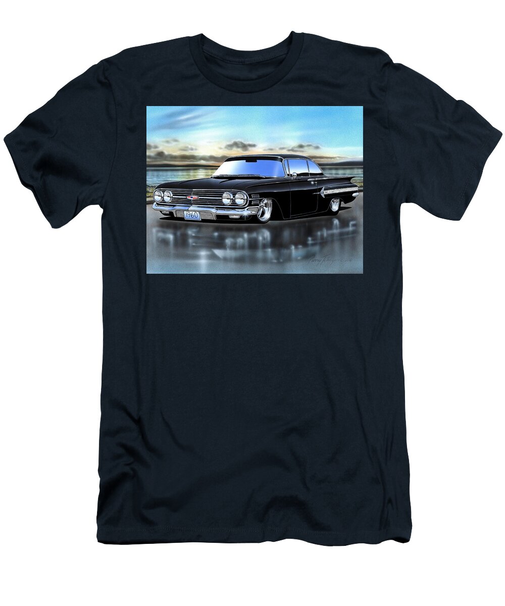 Black 60 Impala Hardtop Parry Johnson T-Shirt