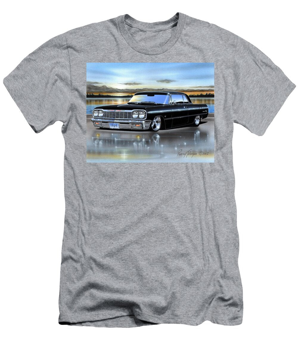 Black 64 Impala Ss Hardtop Parry Johnson T-Shirt