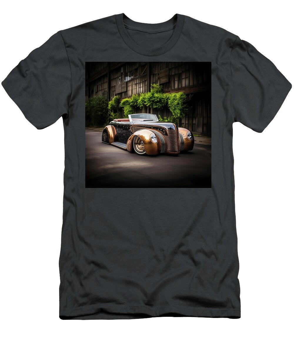 Black and Copper 1940 Ford Convertible Hotrod Yo Pedro T-Shirt
