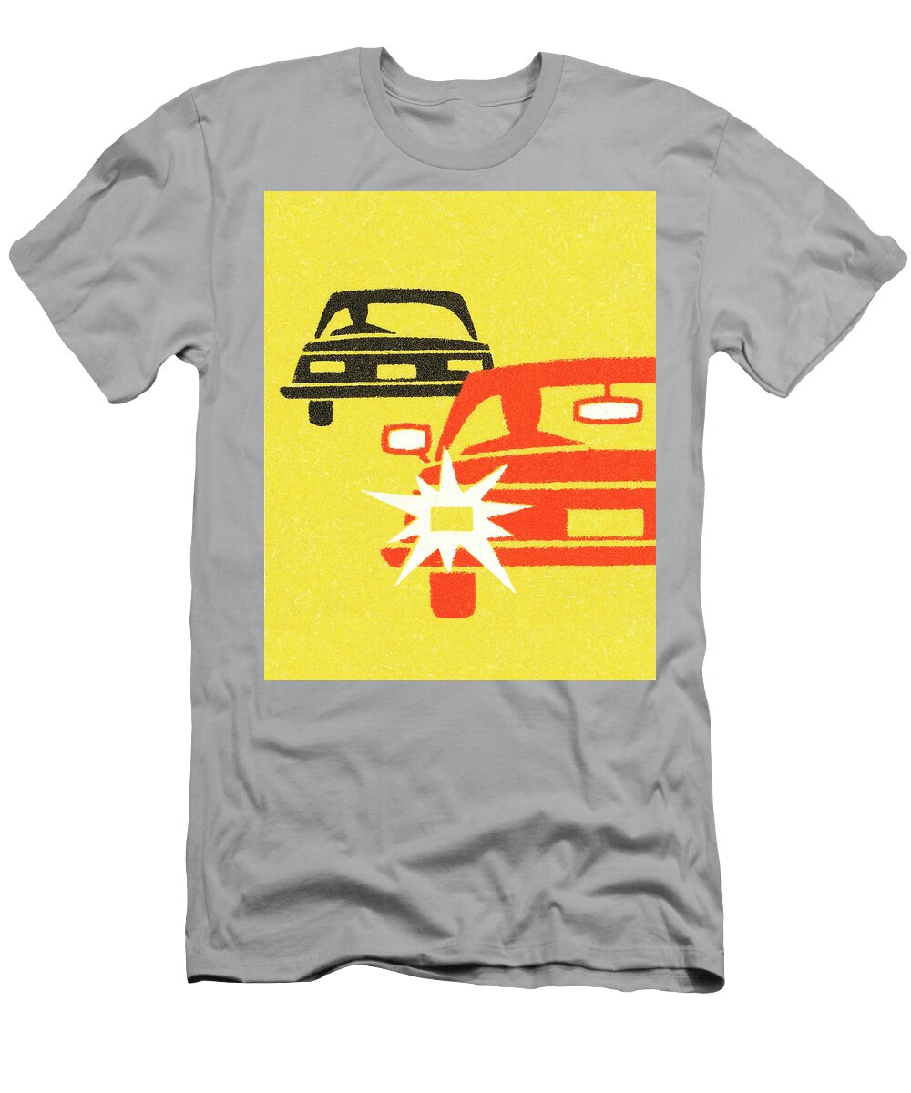 Black and Red Car Csa Images T-Shirt