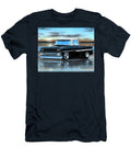 Black and White 66 Chevy C10 Fleetside Parry Johnson T-Shirt