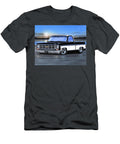 Black and White 77 Chevy C10 Fleetside Parry Johnson T-Shirt