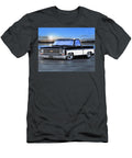 Black and White 80 Chevy C10 Fleetside Parry Johnson T-Shirt