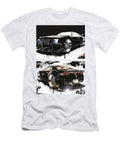Black and White Custom Buick Rendezvous Car Illustration Lowell Harann T-Shirt