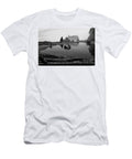 Black and White Silhouettes At Ruby Adam Jewell T-Shirt