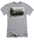 Black and White Sketch of a Modern Minivan Concept Chrysler Pacifica Car Lowell Harann T-Shirt