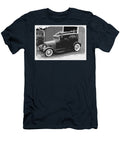 Black and White Surf Rod Steve Mckinzie T-Shirt