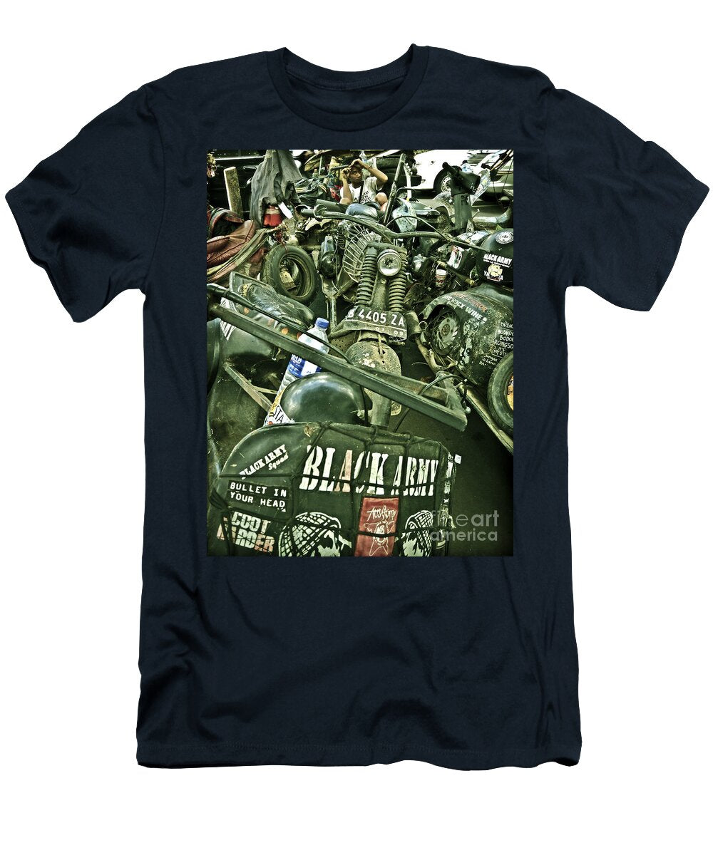 Black Army Charuhas Images T-Shirt