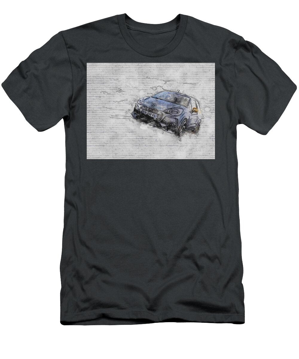 Black Citroen Speed 2016 Hatchbacks Ds3 Ashtyn Treutel T-Shirt