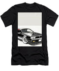 Black Classic Oldsmobile Cutlass Ciera Car Illustration Custom Tuning Design Lowell Harann T-Shirt