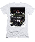Black Custom Dodge Intrepid R T Car in a Japanese City At Night Lowell Harann T-Shirt