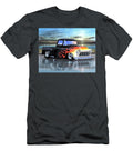 Black Flamed 1955 Chevy 3100 Stepside Pickup Truck Parry Johnson T-Shirt