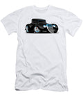 Black Hot Rod Classic Coupe Custom Car Cartoon Jeff Hobrath T-Shirt