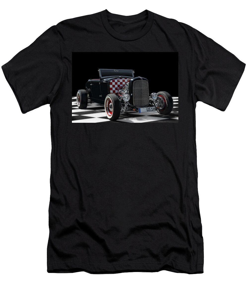 Black Hot Rod Joachim G Pinkawa T-Shirt