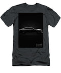 Black Luxury Sedan Cadillac Ct6 Car Side View Automotive Photography Clark Leffler T-Shirt