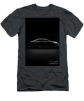 Black Luxury Sedan Side View Automotive Design Clark Leffler T-Shirt